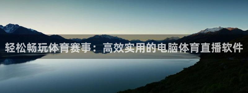 新球体育篮球比分：轻松畅玩体育赛事：高效实用的电脑体育直播软件